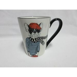FRENCH BULLDOG Coffee Mug Cup 16 oz. Signature Housewares Boston Terrier